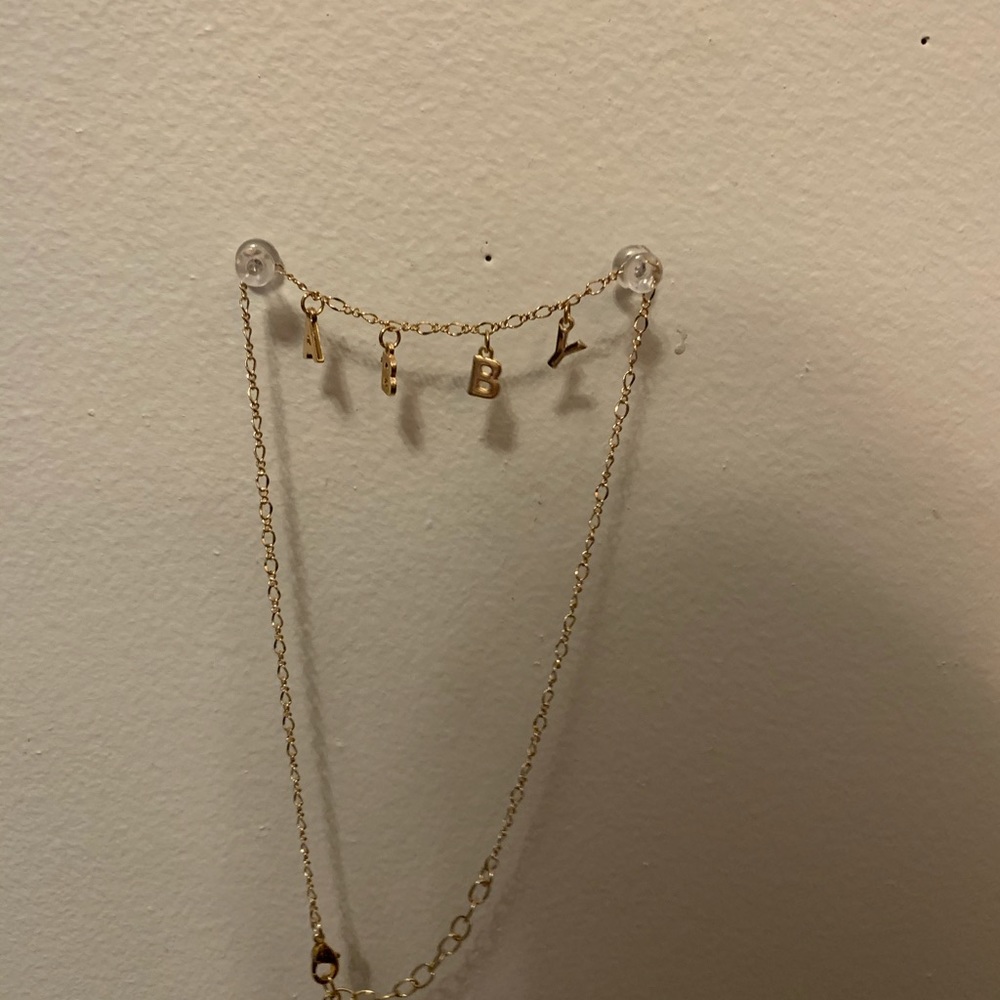 Frasier Sterling “ABBY” charm necklace
